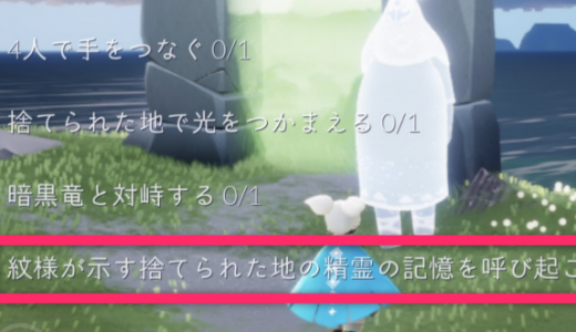 模様が示す精霊のクエスト