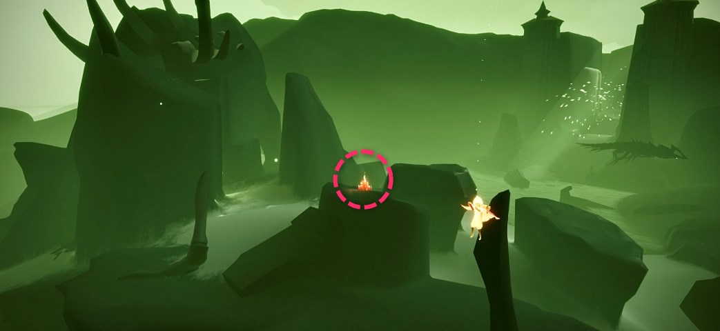 捨てられた地の大キャンドル