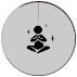 瞑想する修道士