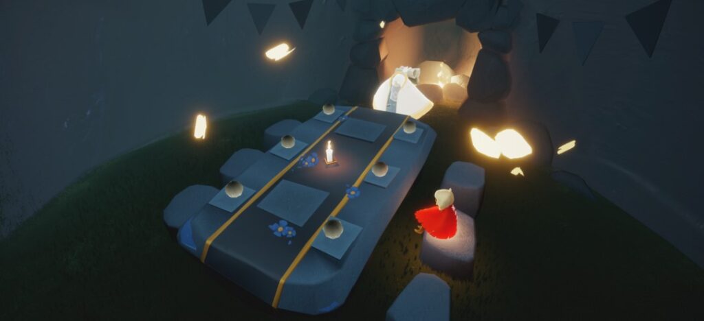 Sky】パン焼きの時間と光のかけら回収方法｜高台の開けた場所の