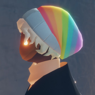 虹かける帽子