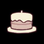 誕生日ケーキ魔法