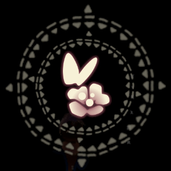 蝶花の髪飾り