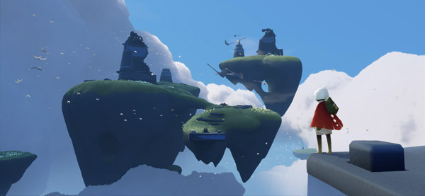 草原の鳥の巣で3つの光を捕まえる