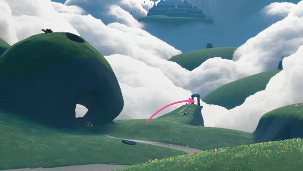 草原の村で３つの光を捕まえる