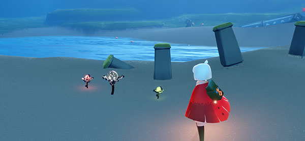 光に染まるイベント