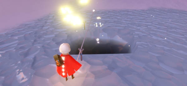 夢見の町で釣り竿で何かいいものを捕まえる