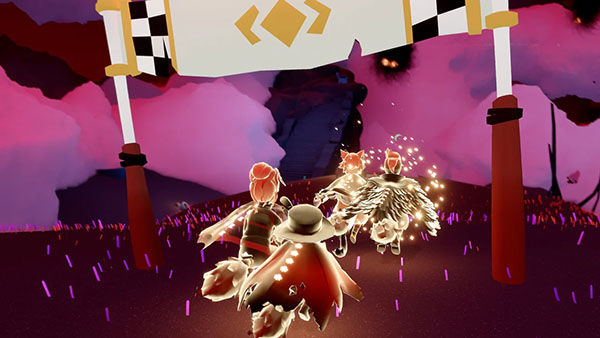 箒レースの新コース