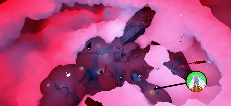 カチカチ蟹穴マップ