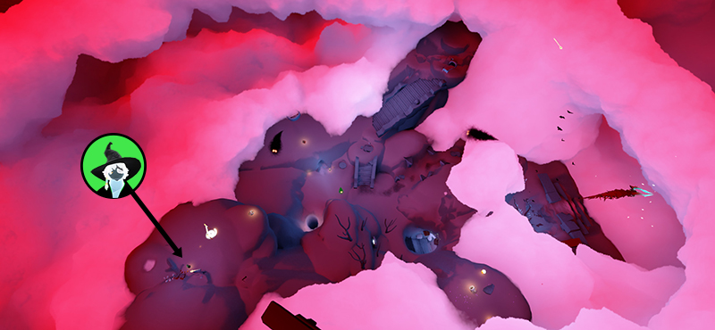 カチカチ蟹穴でナットの箒レースを完了する