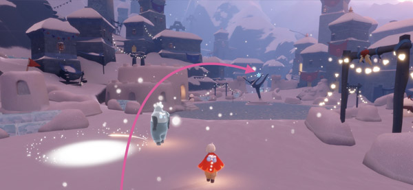 夢見の町で60秒間Skyボールをプレイする