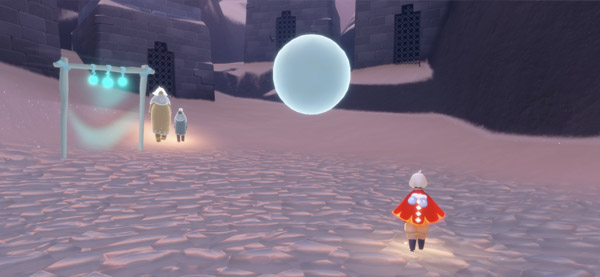 夢見の町で60秒間Skyボールをプレイする