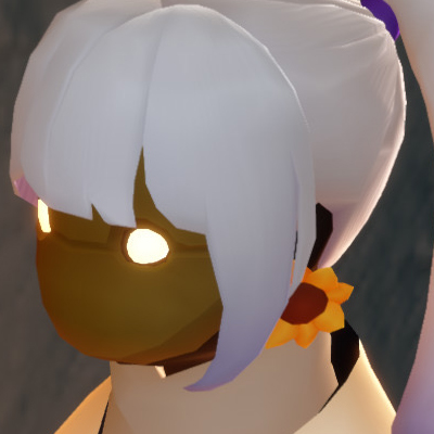 花笑むひまわり耳飾り