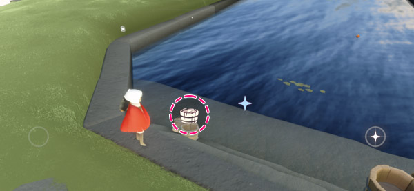 草原の庭園でひまわりに水やりをする