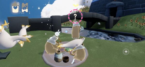 草原の庭園でひまわりの種のかけらを収穫する