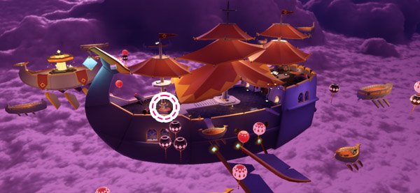 カーニバルの旋舞家の場所