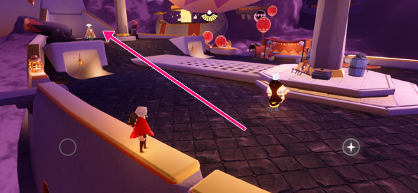 カーニバルの旋舞家の場所