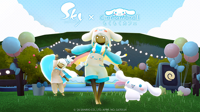Sky × Cinnamorollもくもくカフェ　